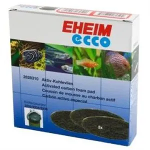 Filtrační náplň Eheim Ecco Pro - vata s aktivním uhlím (3ks) Filtrační náplň Eheim Ecco Pro - vata s aktivním uhlím (3ks)