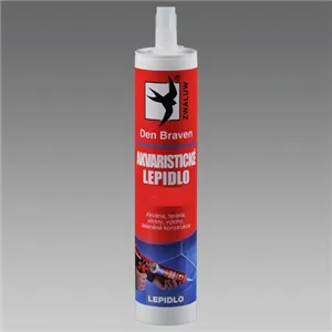 Lepidlo na dekorace černé silikonové 280 ml Lepidlo na dekorace černé silikonové 280 ml