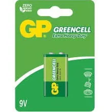 Baterie GP 9V Greencell 1 KS Baterie GP 9V Greencell 1 KS