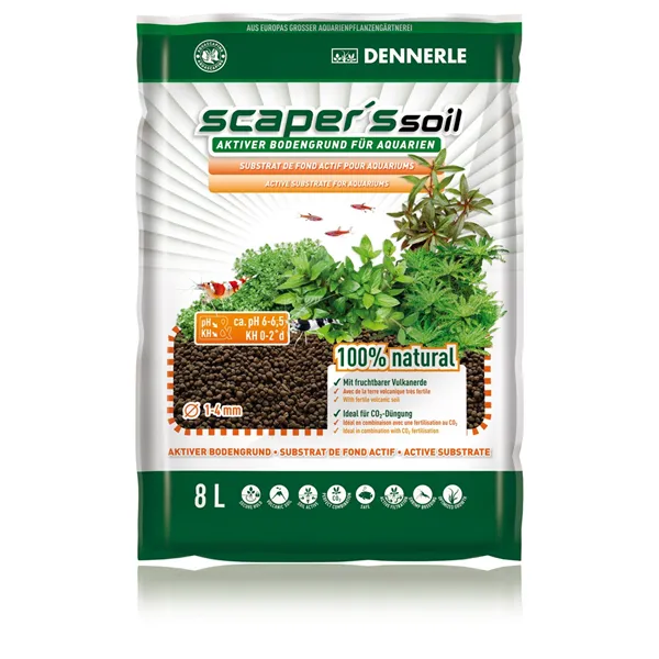 DENNERLE Substrát Scarper´s Soil 8 L