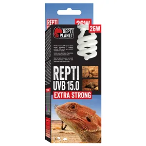 Žárovka REPTI PLANET Repti UVB 15.0 26 W Žárovka REPTI PLANET Repti UVB 15.0 26 W