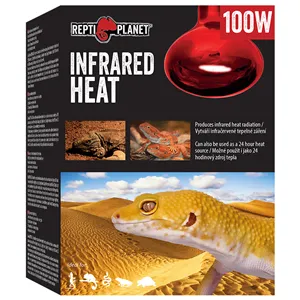 Žárovka REPTI PLANET Infrared HEAT 100 W Žárovka REPTI PLANET Infrared HEAT 100 W