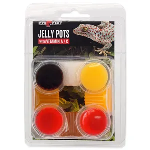 Krmivo REPTI PLANET Jelly Pots Mixed 8 ks Krmivo REPTI PLANET Jelly Pots Mixed 8 ks
