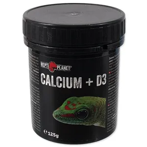 REPTI PLANET krmivo doplňkové Calcium + D3 125 g REPTI PLANET krmivo doplňkové Calcium + D3 125 g