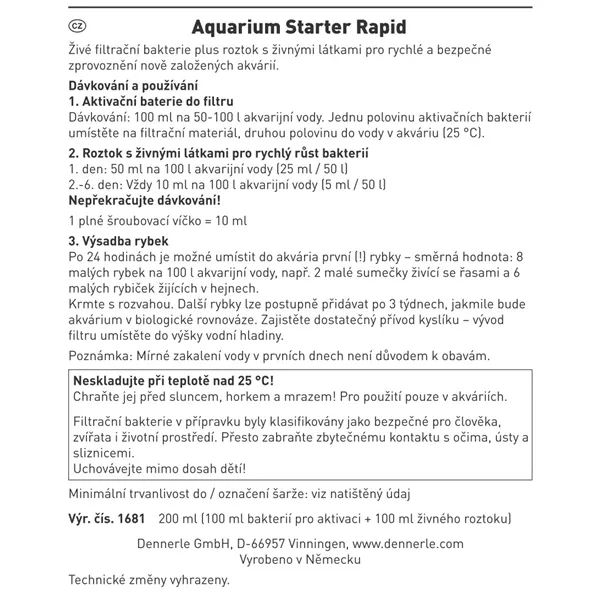 DENNERLE Starter Rapid 2x 100 ml