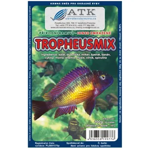 Mražené krmivo Tropheus Mix 100g - BLISTR Mražené krmivo Tropheus Mix 100g - BLISTR