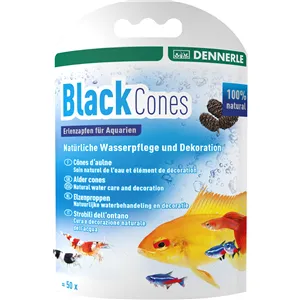 DENNERLE Black Cones 50ks 40 g DENNERLE Black Cones 50ks 40 g