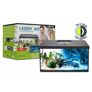 Akvárium set AQUAEL LEDDY Day&Night 40 černé 25L Akvárium set AQUAEL LEDDY Day&Night 40 černé 25L