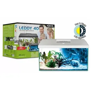 Akvárium set AQUAEL LEDDY Day&Night 40 bílé 25L Akvárium set AQUAEL LEDDY Day&Night 40 bílé 25L