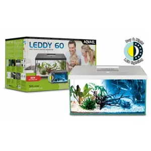 Akvárium set AQUAEL LEDDY Day&Night 60 bílé 54L Akvárium set AQUAEL LEDDY Day&Night 60 bílé 54L