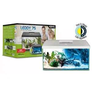 Akvárium set AQUAEL LEDDY Day&Night 75 bílé 105L Akvárium set AQUAEL LEDDY Day&Night 75 bílé 105L