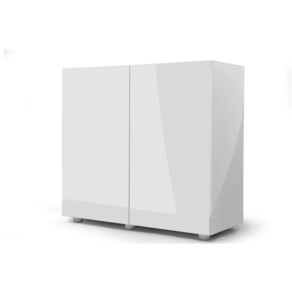 Skřínka AQUAEL pod akvária GLOSSY ST 80 bílá