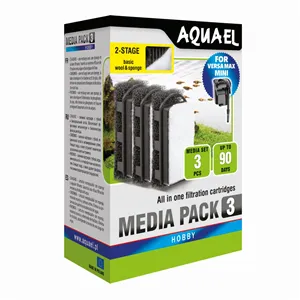 Aquael filtrační náplň pro Versamax Mini 3ks Aquael filtrační náplň pro Versamax Mini 3ks