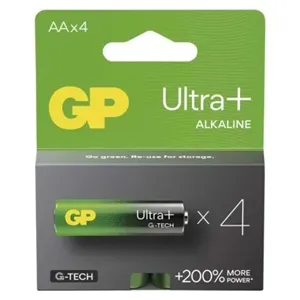 Baterie GP AA Alkaline Ultra Plus 1,5 V 4 KS Baterie GP AA Alkaline Ultra Plus 1,5 V 4 KS