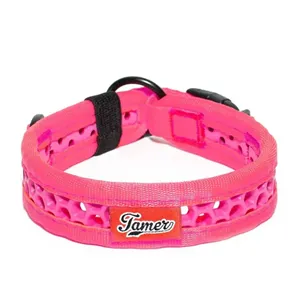 Tamer obojek Softy růžový - šířka 3,3 cm, obvod krku 30-36 cm Tamer obojek Softy růžový - šířka 3,3 cm, obvod krku 30-36 cm