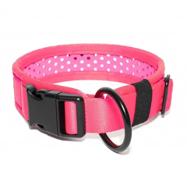 Tamer obojek Softy růžový - šířka 3,8 cm, obvod krku 40-46 cm