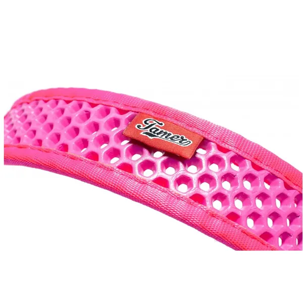 Tamer obojek Softy růžový - šířka 3,8 cm, obvod krku 40-46 cm