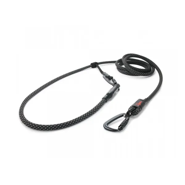 Tamer lanové vodítko Easy Long Twist - velký pes, mix barev, 3 m - červené, modré, žluté s prošitím