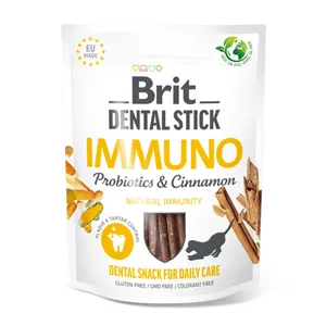 Brit Dental Stick Immuno with Probiotics & Cinnamon 7 pcs 251 g Brit Dental Stick Immuno with Probiotics & Cinnamon 7 pcs 251 g