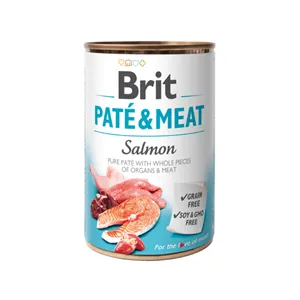 Brit Paté & Meat Dog Salmon 400 g Brit Paté & Meat Dog Salmon 400 g