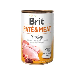 Brit Paté & Meat Dog Turkey 400 g Brit Paté & Meat Dog Turkey 400 g