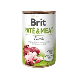 Brit Paté & Meat Dog Duck 400 g Brit Paté & Meat Dog Duck 400 g