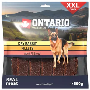 Ontario králík sušené plátky 500 g Ontario králík sušené plátky 500 g