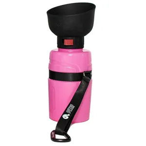 LESOTC Cestovní lahev a miska v jednom 600 ml - růžová LESOTC Cestovní lahev a miska v jednom 600 ml - růžová