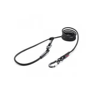 Tamer lanové vodítko Easy Long Twist - Mini, černé, 3 m Tamer lanové vodítko Easy Long Twist - Mini, černé, 3 m