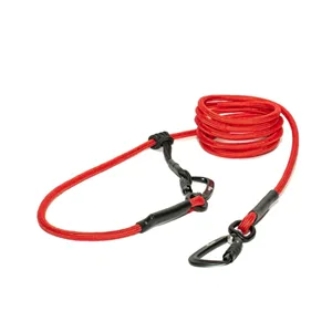 Tamer lanové vodítko Easy Long Twist - střední pes, červené, 3 m Tamer lanové vodítko Easy Long Twist - střední pes, červené, 3 m