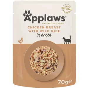 Applaws kuře prsa & divoká rýže 70 g Applaws kuře prsa & divoká rýže 70 g