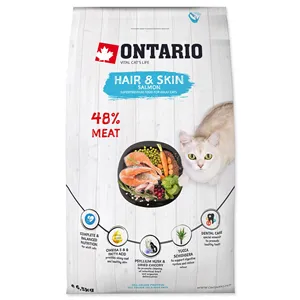 Ontario Cat Hair & Skin 6,5 kg Ontario Cat Hair & Skin 6,5 kg