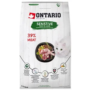 Ontario Cat Sensitive Derma 6,5 kg Ontario Cat Sensitive Derma 6,5 kg