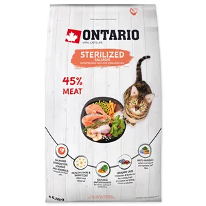 Ontario Cat Sterilised Salmon 6,5 kg Ontario Cat Sterilised Salmon 6,5 kg