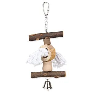 Trixie Hračka Living Toy Provaz a zvoneček 20 cm Trixie Hračka Living Toy Provaz a zvoneček 20 cm