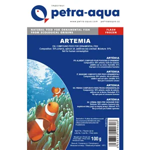 Petra-Aqua Mražené krmivo Artemie 100g - BLISTR Petra-Aqua Mražené krmivo Artemie 100g - BLISTR