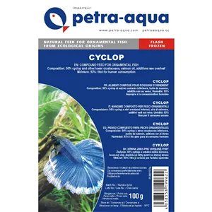 Petra-Aqua Mražený Cyklop 100g - BLISTR Petra-Aqua Mražený Cyklop 100g - BLISTR