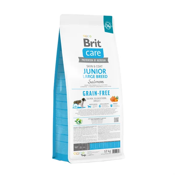 Brit Care Dog Grain-free Junior Large Breed Salmon & Potato 3 kg