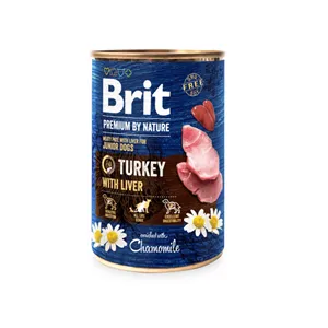 Brit Premium by Nature Turkey with Liver 400 g Brit Premium by Nature Turkey with Liver 400 g