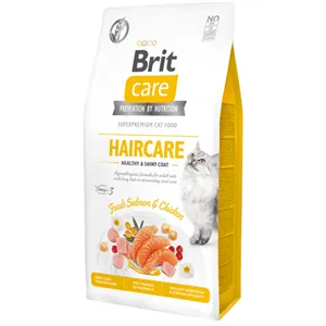 Brit Care Cat Grain-Free Haircare Healthy & Shiny Coat 7 kg Brit Care Cat Grain-Free Haircare Healthy & Shiny Coat 7 kg