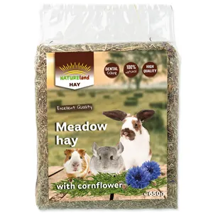 Nature Land Hay Seno s chrpou 0,65 kg Nature Land Hay Seno s chrpou 0,65 kg