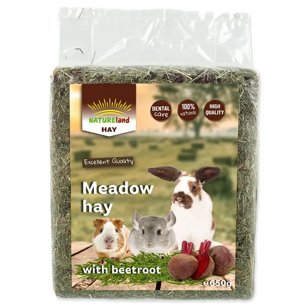Nature Land Hay Seno s červenou řepou 0,65 kg 
