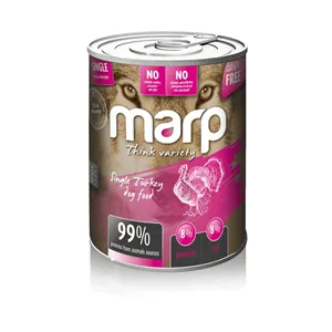 Marp Variety Single Krůta Konzerva pro psy 400 g Marp Variety Single Krůta Konzerva pro psy 400 g