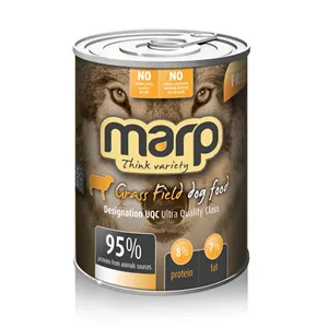 Marp Variety Grass Field Konzerva pro psy 400 g Marp Variety Grass Field Konzerva pro psy 400 g