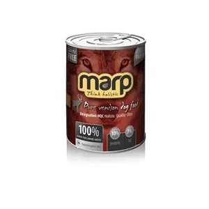Marp Venison Konzerva pro psy se zvěřinou 400 g Marp Venison Konzerva pro psy se zvěřinou 400 g