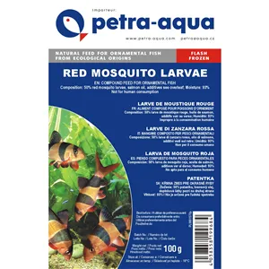 Petra-Aqua Mražená Patentka červená 500g - Zipper bag Petra-Aqua Mražená Patentka červená 500g - Zipper bag