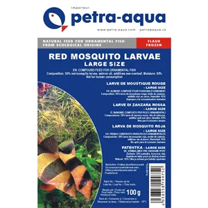 Petra-Aqua Mražená Patentka červená velká 100g - BLISTR Petra-Aqua Mražená Patentka červená velká 100g - BLISTR