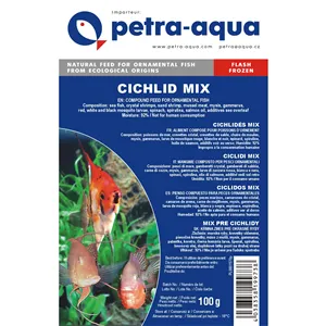 Petra-Aqua Cichlid Mix 100g - BLISTR Petra-Aqua Cichlid Mix 100g - BLISTR