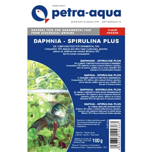 Petra-Aqua Mražená Dafnie se spirulínou 100g - BLISTR Petra-Aqua Mražená Dafnie se spirulínou 100g - BLISTR