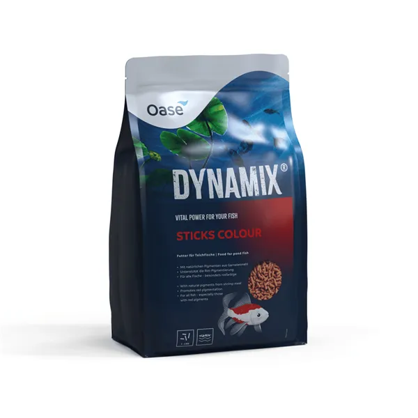Oase krmivo DYNAMIX Sticks Colour 8L
